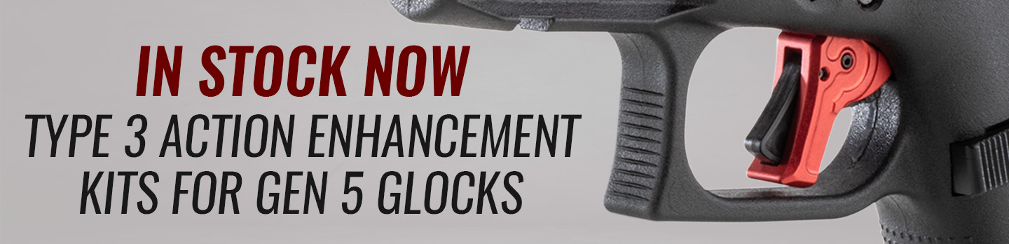Apex Trigger Kits for Gen 5 Glocks Type 3