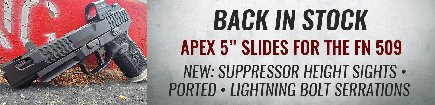 Apex 5 inch Slide for FN 509