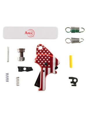 Flat-Faced Forward Set Trigger Kit for M&P M2.0 - Red Freedom Edition