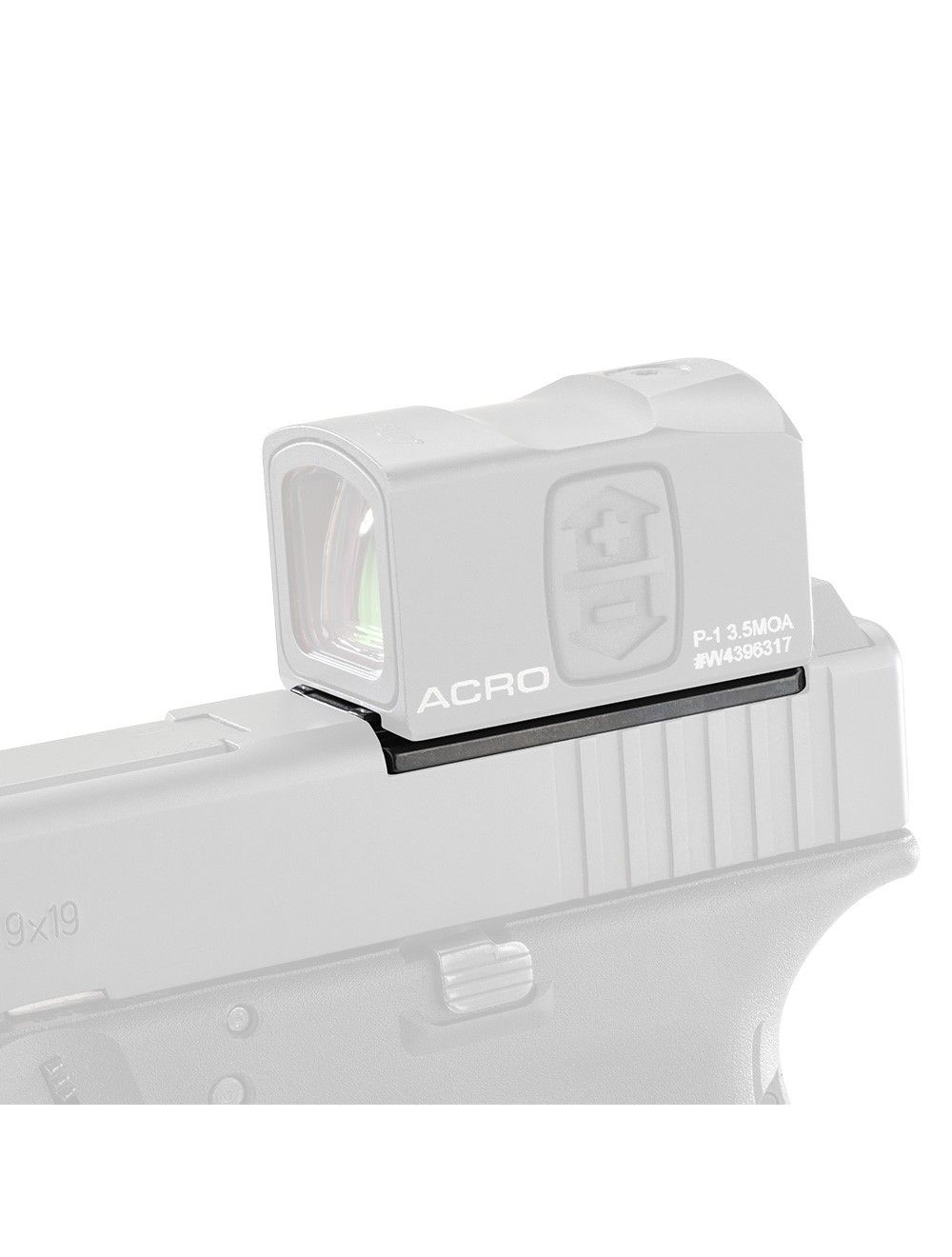Optic Mount for ACRO/MPS to Glock MOS