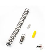 Three springs and a yellow slave pin