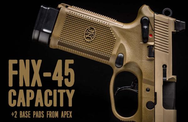 Apex Releases Plus-2 Base Pad for FNX-45