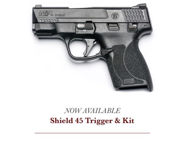 Apex Now Shipping Trigger Upgrades for M&P Shield 45