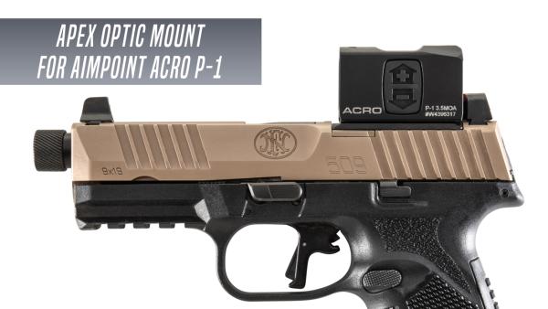 Apex Offers Optic Mounting Plate for FN 509
