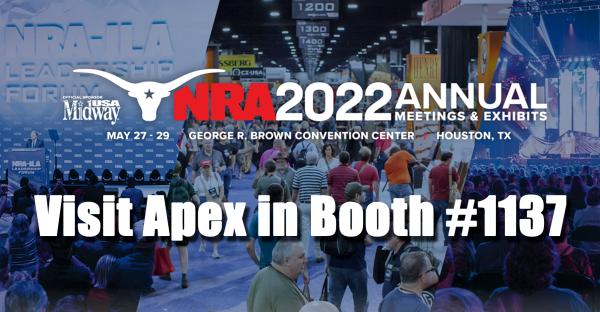 Apex Headed To Houston For 2022 NRA Show