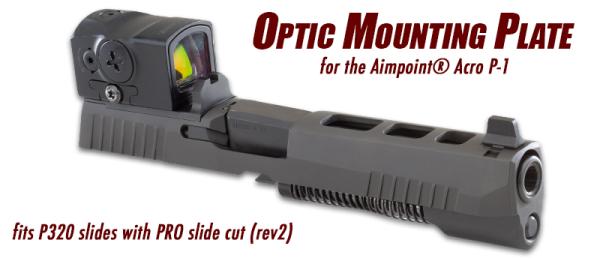 Apex Offers Optic Mounting Plate for Sig P320
