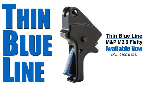 Apex Expands Thin Blue Line Series With Flatty for M&P M2.0 Pistols