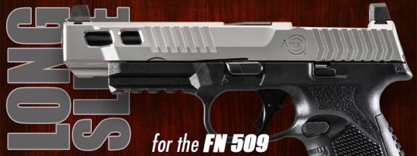Apex Announces Optics Ready Custom LongSlide for FN 509, Opens Pre-Ordering