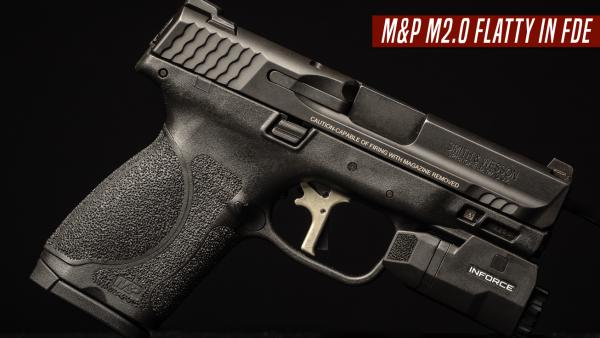 Apex Tactical Flat Faced Forward Set Polymer Trigger Kit S&W M&P M2.0