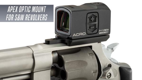 Apex Offers Optic Mounting Plate for Smith & Wesson Revolvers