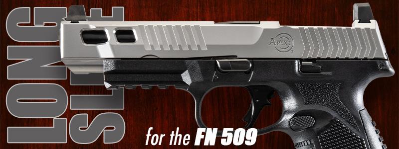 Apex Announces Optics Ready Custom LongSlide for FN 509, Opens Pre-Ordering
