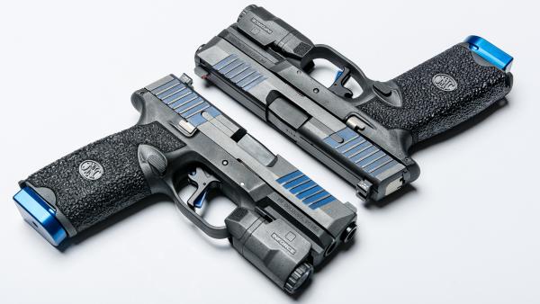 Apex and FN Collaborate on Thin Blue Line Custom Set