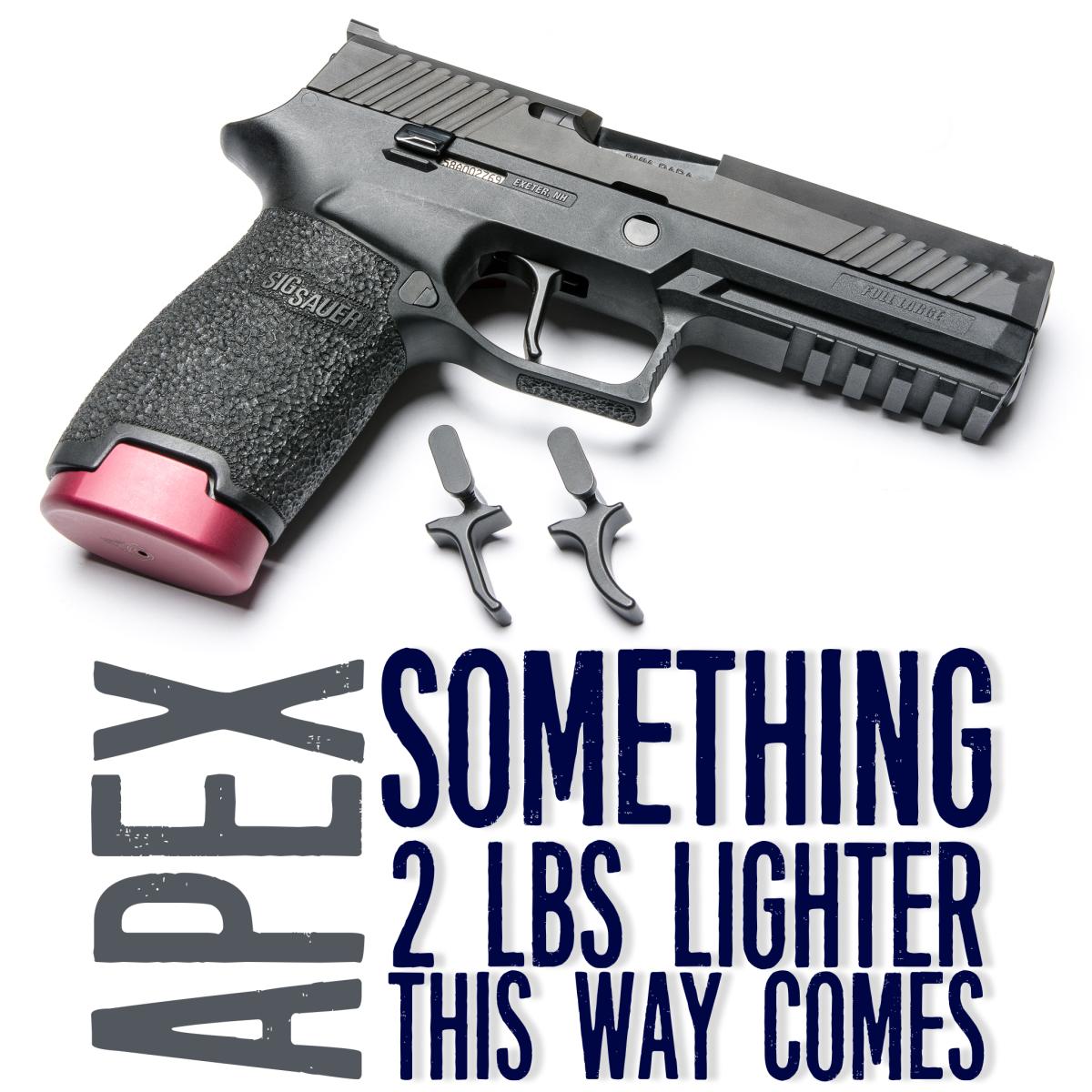 Coming Soon! New Apex P320 Triggers