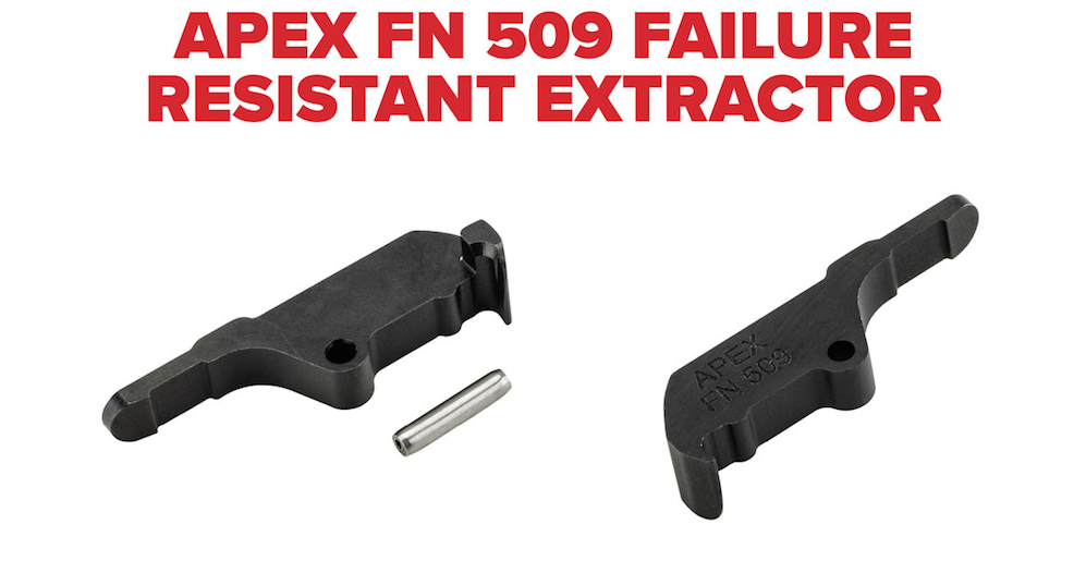 Apex Announces Failure Resistant Extractor for FN 509 Pistols