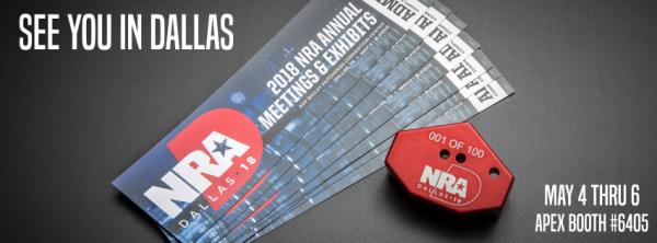 Apex Headed To Dallas For 2018 NRA Show