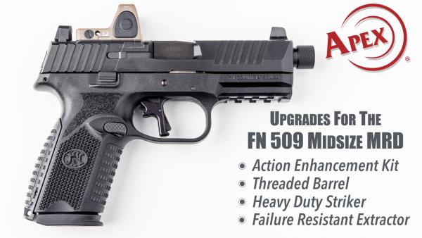 Apex Announces Available Upgrades For New FN 509 Midsize MRD