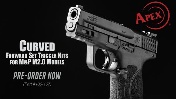 Apex Announces Curved Forward Set Trigger Kit for Smith & Wesson M&P M2.0