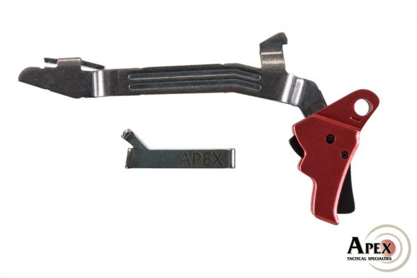 Apex Offering New Red Anodized Triggers for Gen 5 Glocks