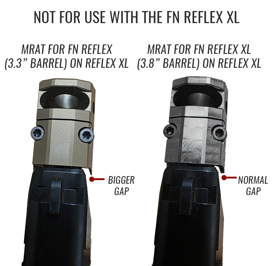 Apex Tactical MRAT Compensator for FN Reflex Pistol